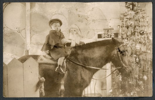 "Me" on Horse, Christmas